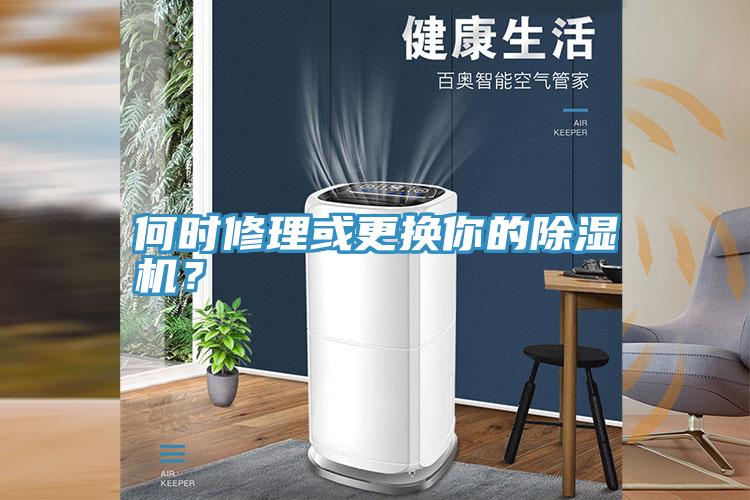何时修理或更换你的除湿机？