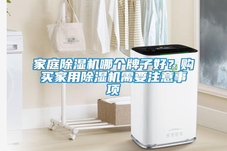 家庭除湿机哪个牌子好？购买家用除湿机需要注意事项
