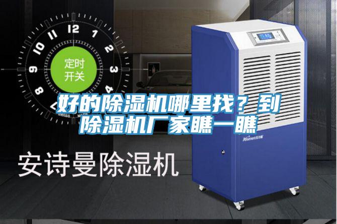 好的除湿机哪里找？到除湿机厂家瞧一瞧