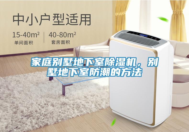 家庭别墅地下室除湿机，别墅地下室防潮的方法