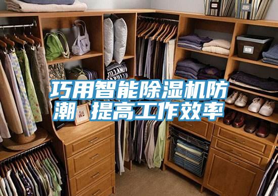 巧用智能除湿机防潮 提高工作效率