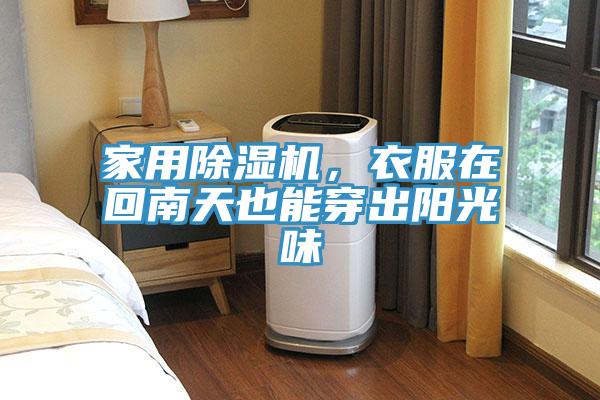 家用除湿机，衣服在回南天也能穿出阳光味