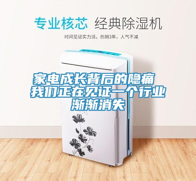 家电成长背后的隐痛 我们正在见证一个行业渐渐消失
