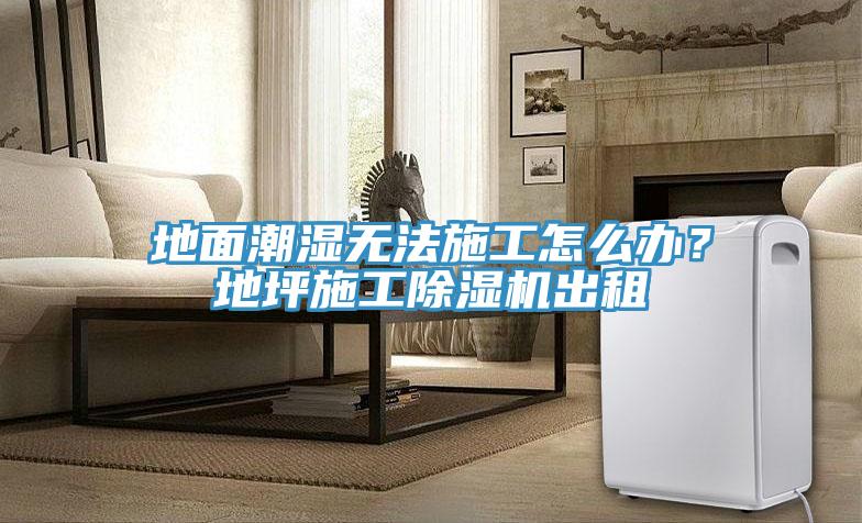 地面潮湿无法施工怎么办？地坪施工除湿机出租