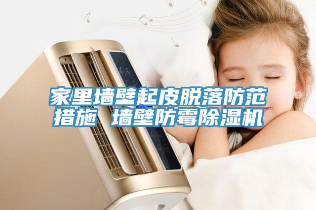 家里墙壁起皮脱落防范措施 墙壁防霉除湿机