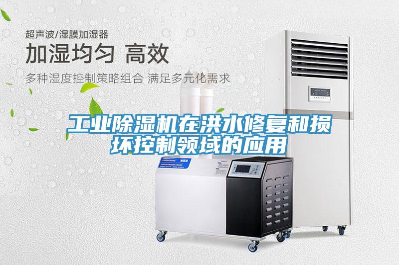 工业除湿机在洪水修复和损坏控制领域的应用