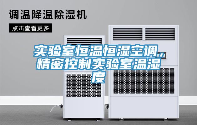 实验室恒温恒湿空调，精密控制实验室温湿度