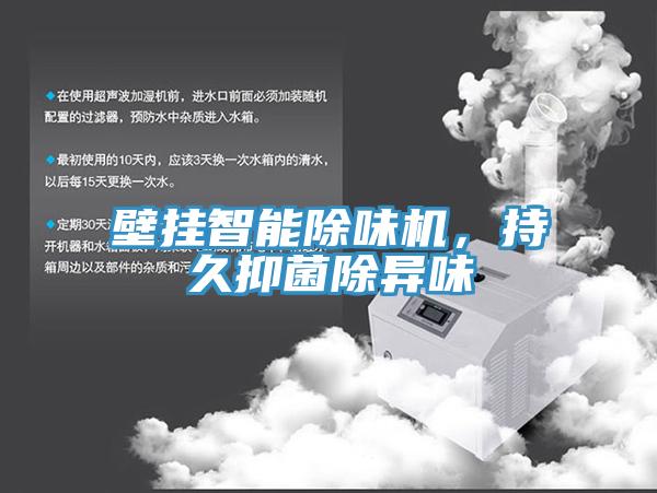 壁挂智能除味机，持久抑菌除异味