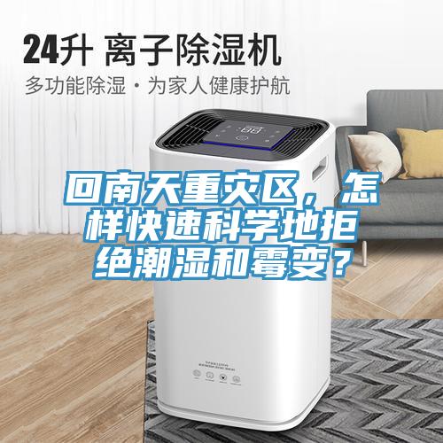 回南天重灾区，怎样快速科学地拒绝潮湿和霉变？