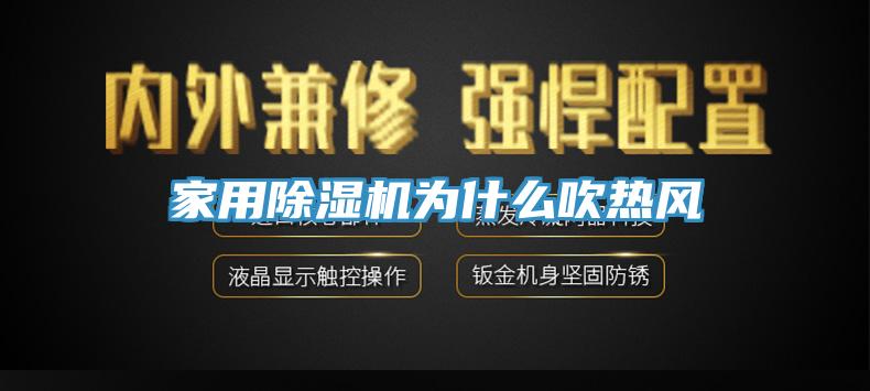 家用除湿机为什么吹热风