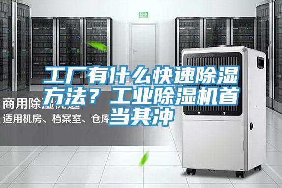 工厂有什么快速除湿方法？工业除湿机首当其冲