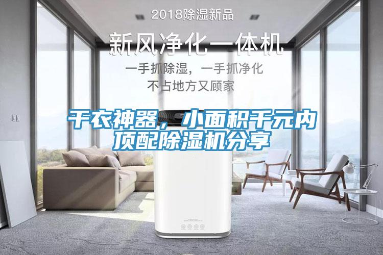 干衣神器，小面积千元内顶配除湿机分享