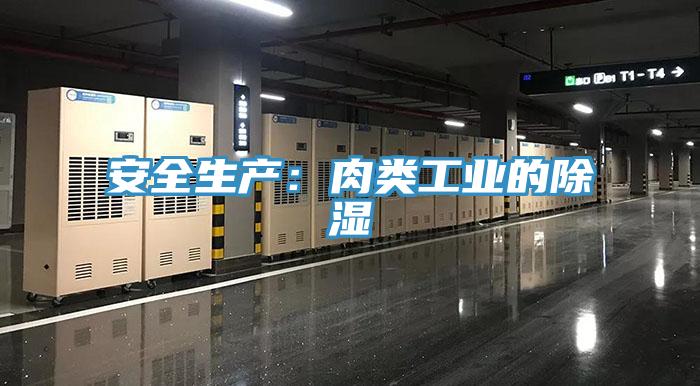 安全生产：肉类工业的除湿