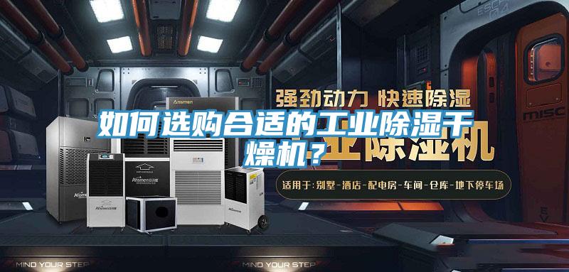 如何选购合适的工业除湿干燥机？