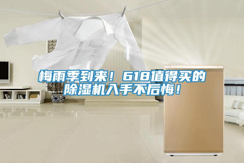 梅雨季到来！618值得买的除湿机入手不后悔！