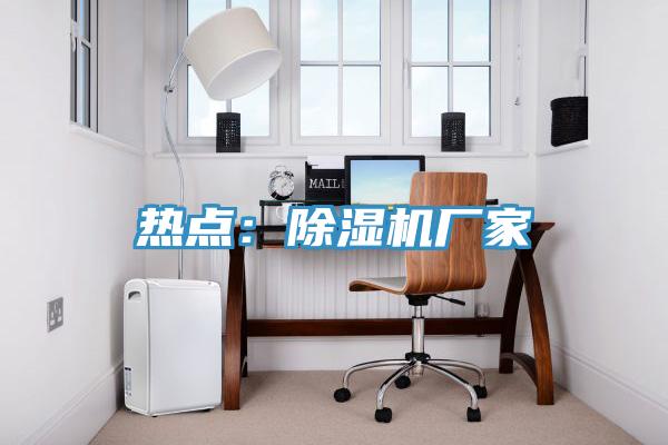 热点：除湿机厂家