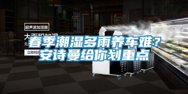 春季潮湿多雨养车难？安诗曼给你划重点