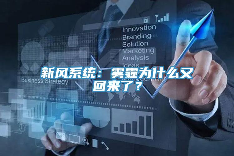 新风系统：雾霾为什么又回来了？