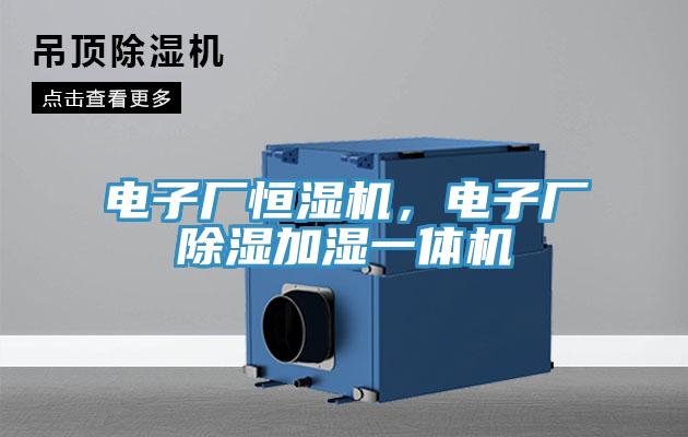 电子厂恒湿机，电子厂除湿加湿一体机