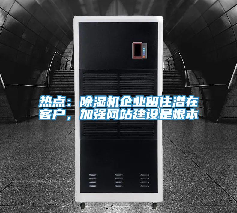 热点：除湿机企业留住潜在客户，加强网站建设是根本