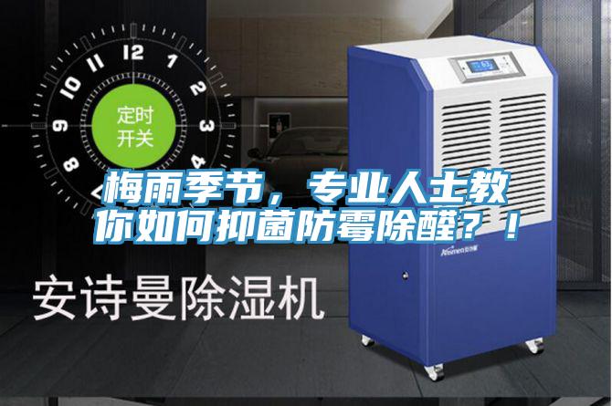 梅雨季节，专业人士教你如何抑菌防霉除醛？！
