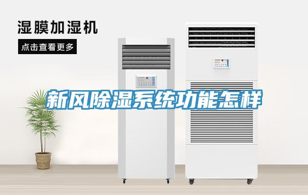新风除湿系统功能怎样