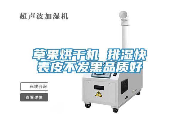 草果烘干机 排湿快表皮不发黑品质好