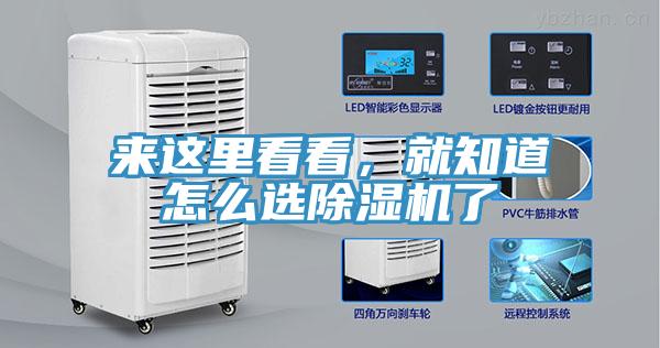 来这里看看，就知道怎么选除湿机了