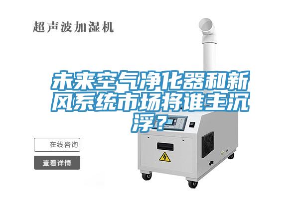 未来空气净化器和新风系统市场将谁主沉浮？