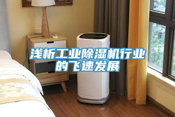 浅析工业除湿机行业的飞速发展