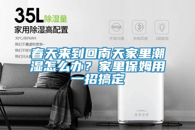 春天来到回南天家里潮湿怎么办？家里保姆用一招搞定
