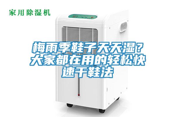 梅雨季鞋子天天湿？大家都在用的轻松快速干鞋法