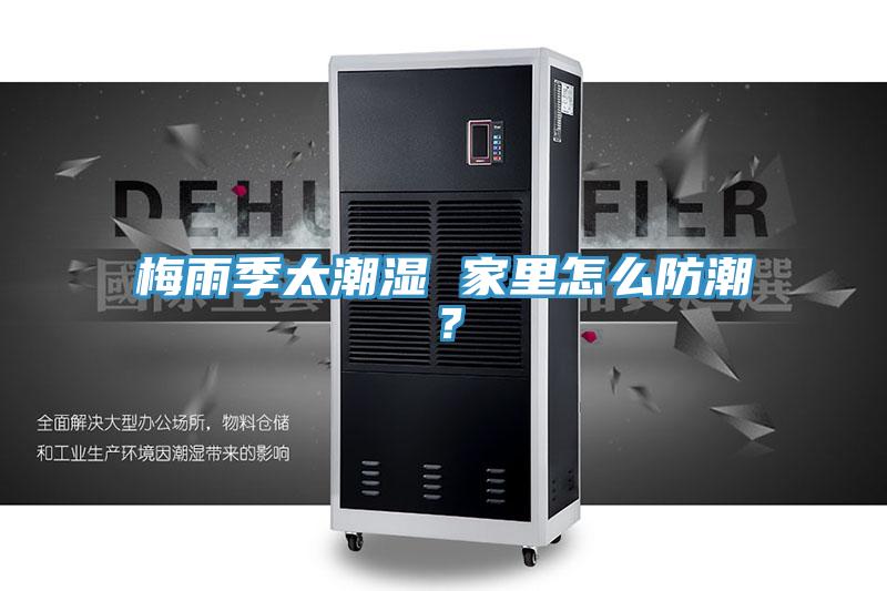 梅雨季太潮湿 家里怎么防潮？