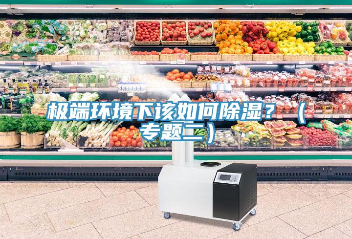 极端环境下该如何除湿？（专题二）