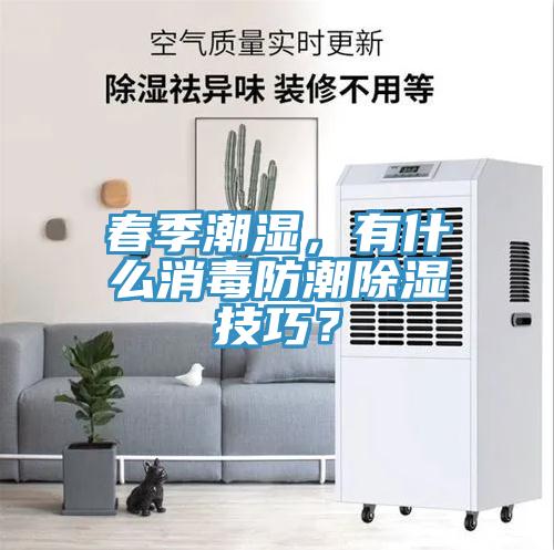 春季潮湿，有什么消毒防潮除湿技巧？
