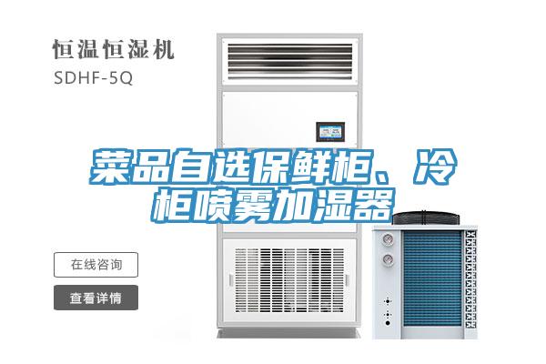 菜品自选保鲜柜、冷柜喷雾加湿器