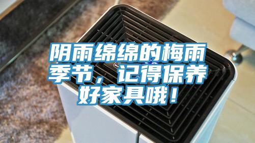 阴雨绵绵的梅雨季节，记得保养好家具哦！