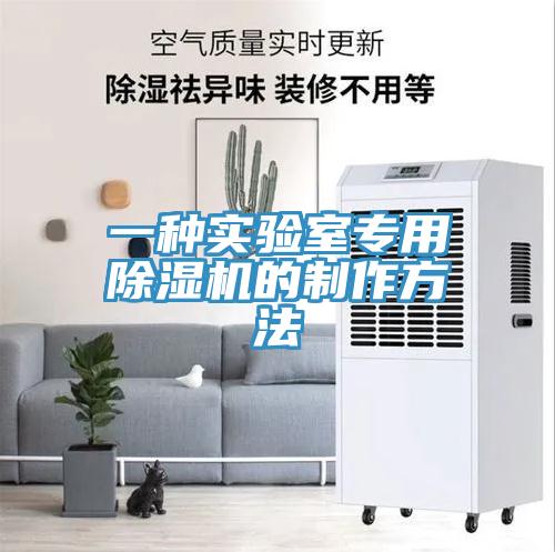 一种实验室专用除湿机的制作方法