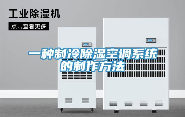 一种制冷除湿空调系统的制作方法