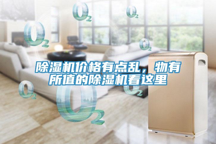 除湿机价格有点乱，物有所值的除湿机看这里