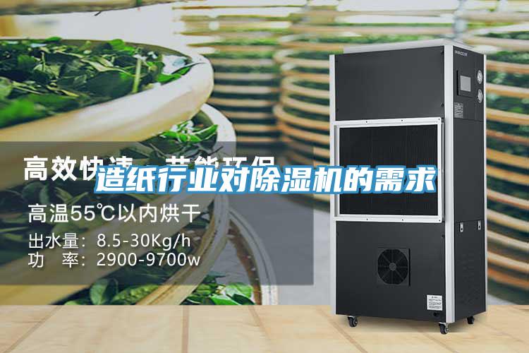 造纸行业对除湿机的需求
