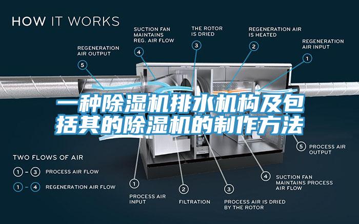一种除湿机排水机构及包括其的除湿机的制作方法