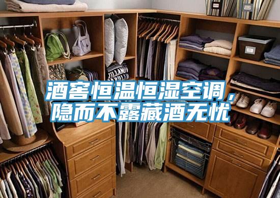 酒窖恒温恒湿空调，隐而不露藏酒无忧