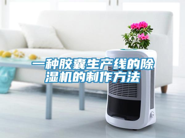 一种胶囊生产线的除湿机的制作方法