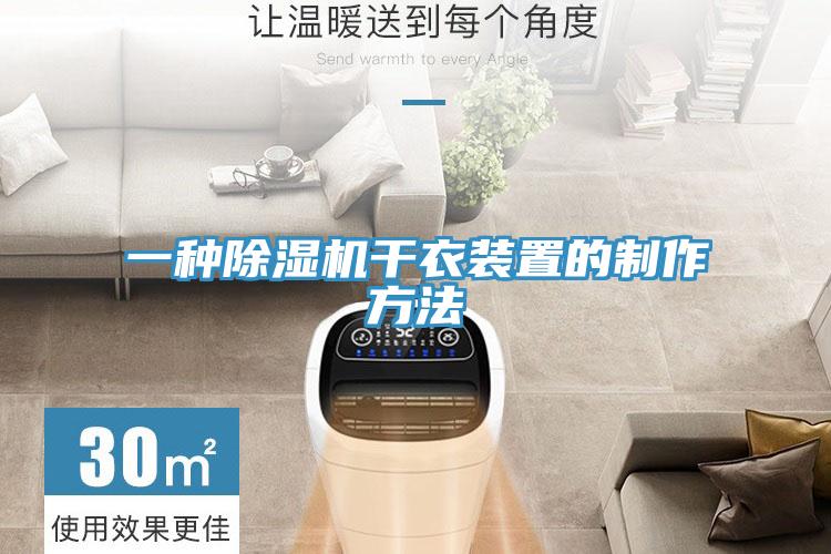 一种除湿机干衣装置的制作方法