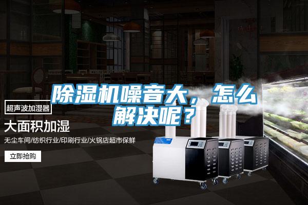 除湿机噪音大，怎么解决呢？