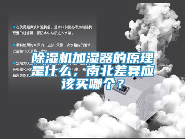 除湿机加湿器的原理是什么，南北差异应该买哪个？