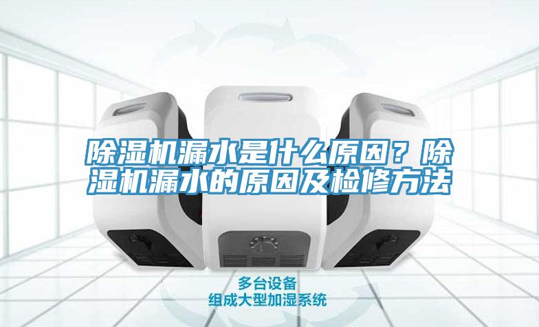 除湿机漏水是什么原因？除湿机漏水的原因及检修方法
