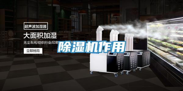 除湿机作用