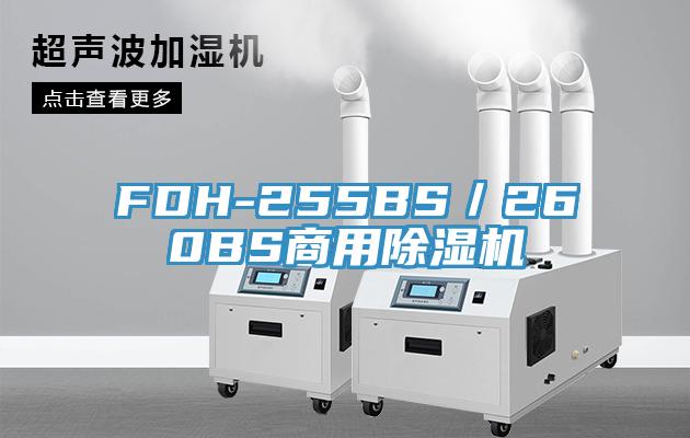 FDH-255BS／260BS商用除湿机